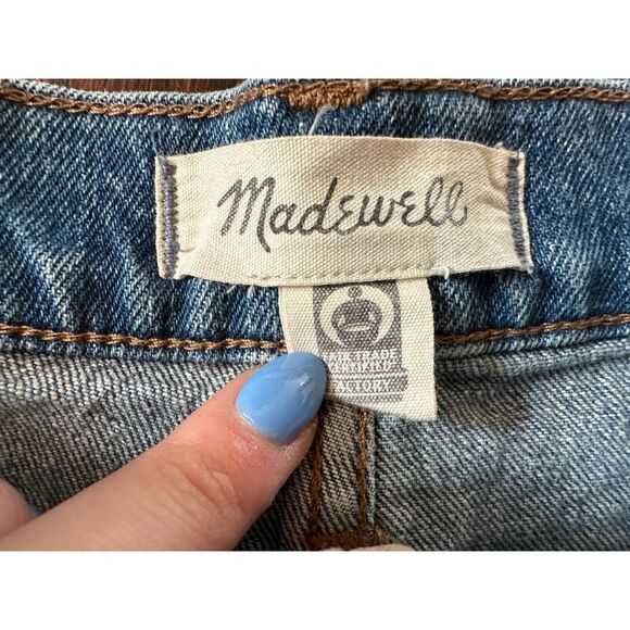 Madewell High Rise Denim Shorts Size 27 - Picture 6 of 13